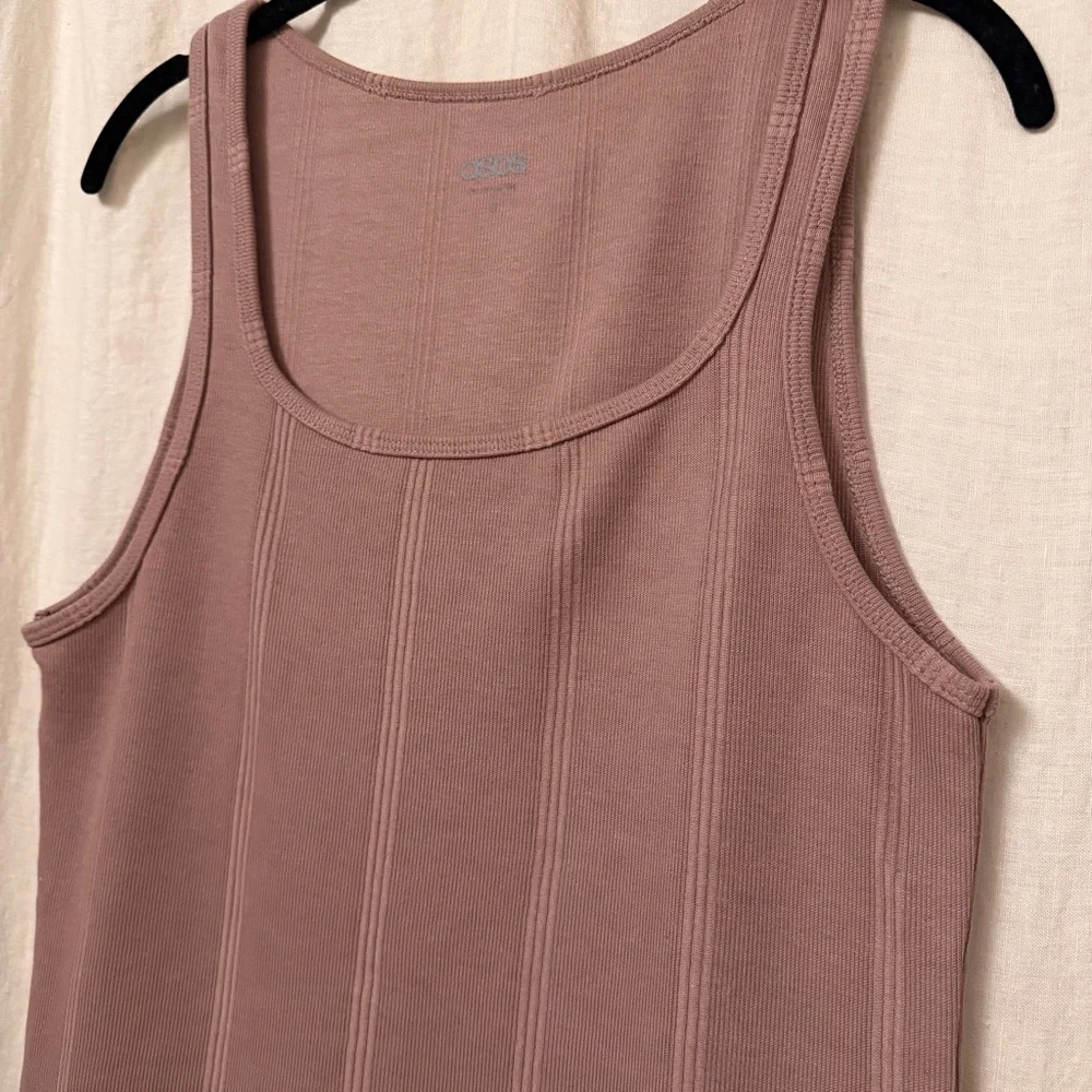 ASOS Rib Stripe Tank Top - Picture 3 of 5